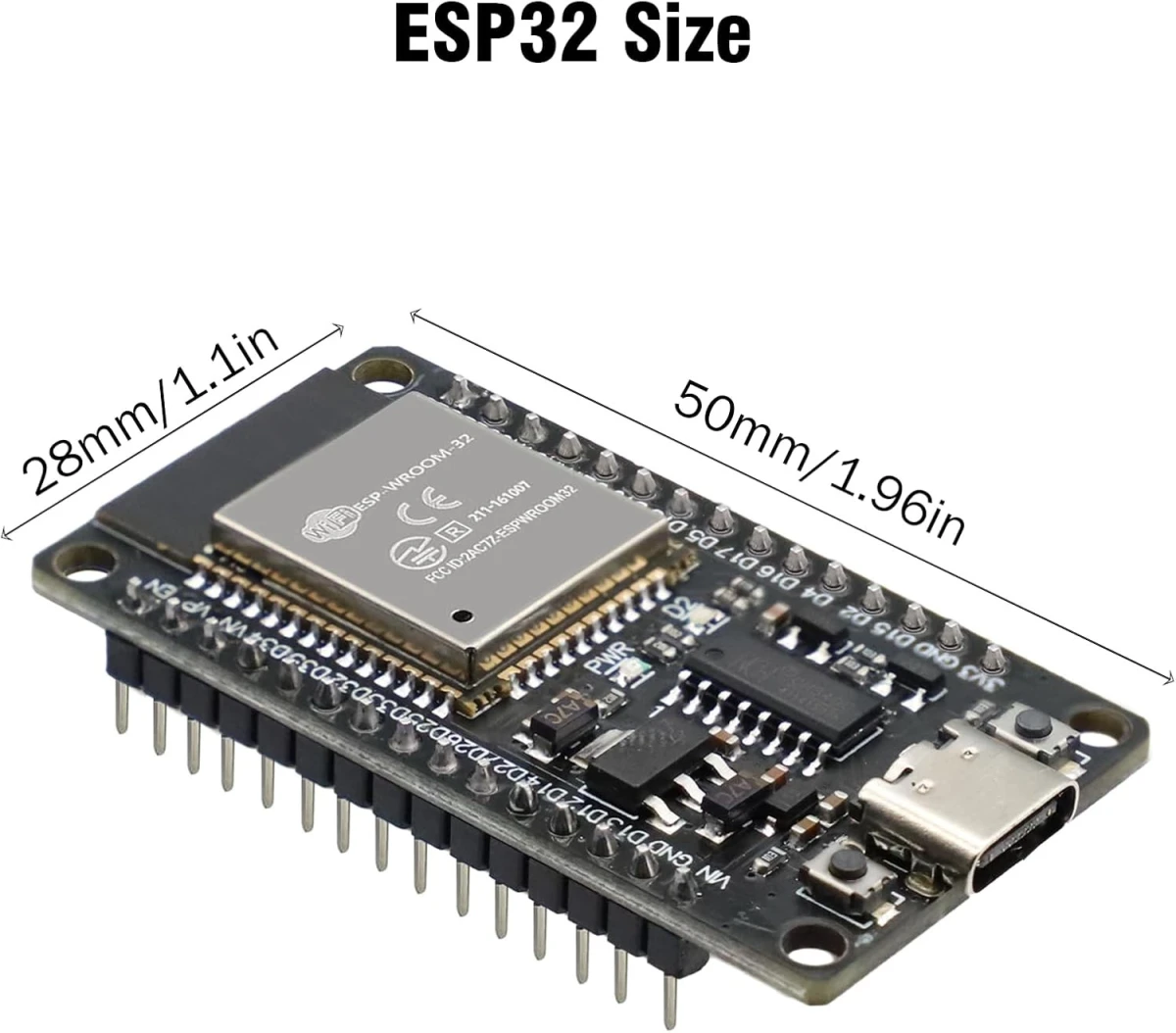 ESP32 with CH340 Development Board(30Pin)