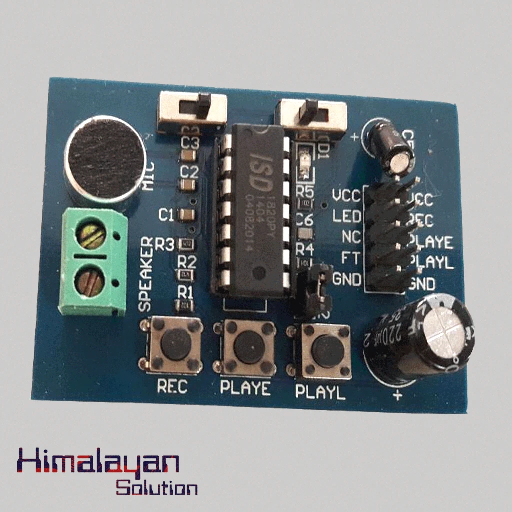 ISD 1820 Voice Sensor